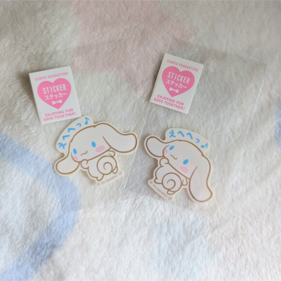 Cinnamoroll Sticker Set of 2 - Picture 1 of 1